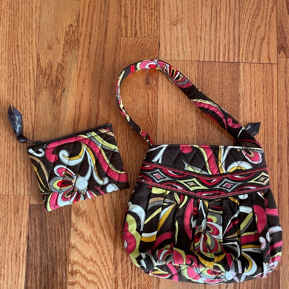 Vera Bradley. Hannah Bag & Wallet. Puccini Print. - Picture 1 of 4